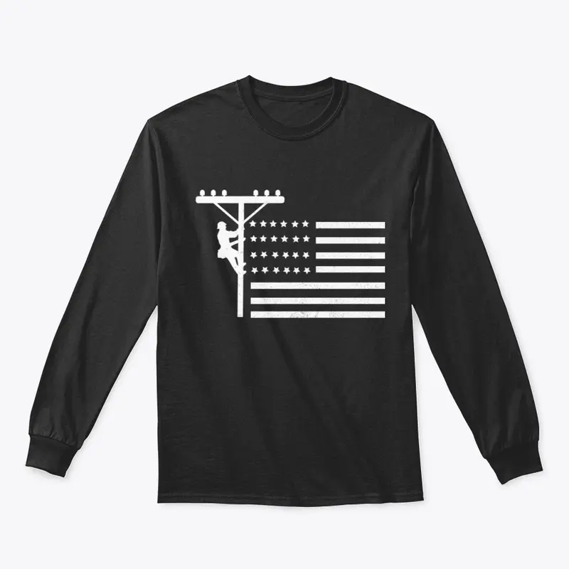 American Lineman Tshirt